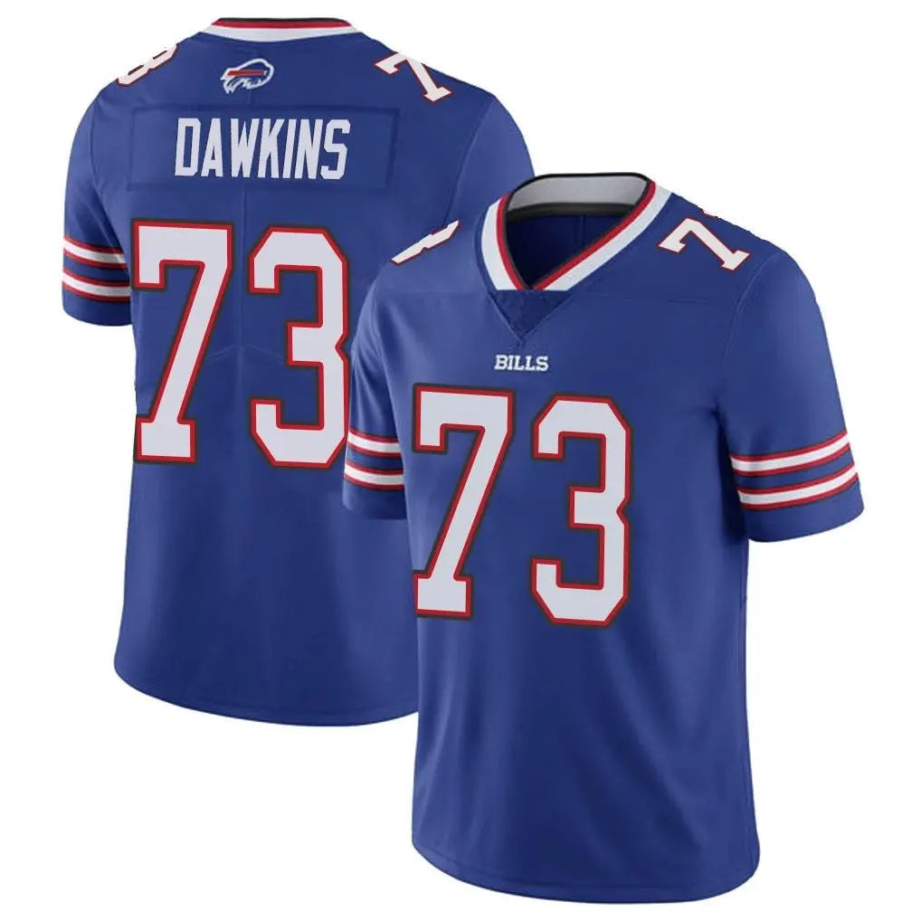 Fenge B.Bills #73 Dion Dawkins Player Royal Vapor Untouchable Limited Stitched Jerseys