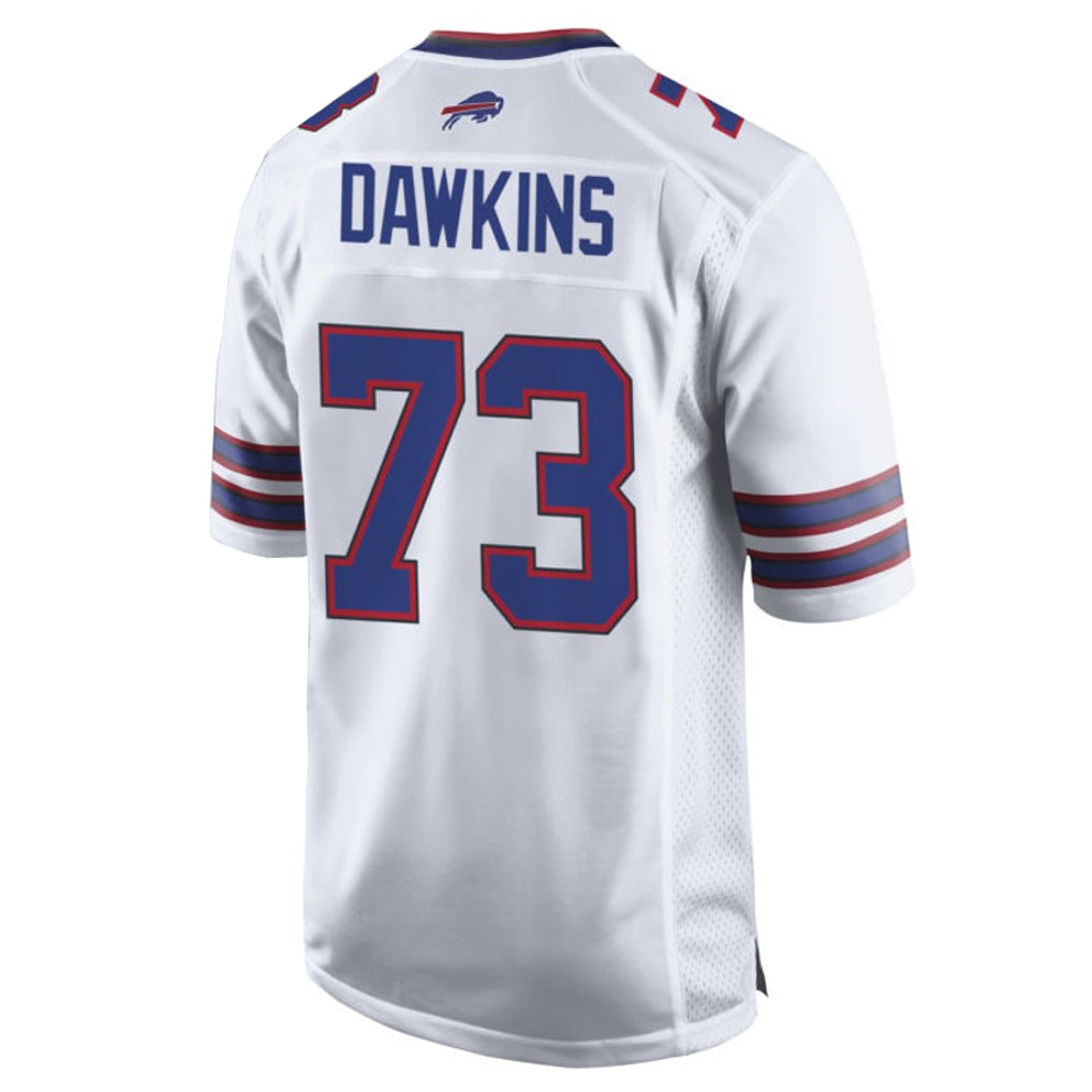 Fenge B.Bills #73 Dion Dawkins Player White Home Game Stitched Jerseys