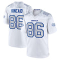 Fenge B.Bills #86 Dalton Kincaid Player White Rivalries Collection Game Stitched Jerseys
