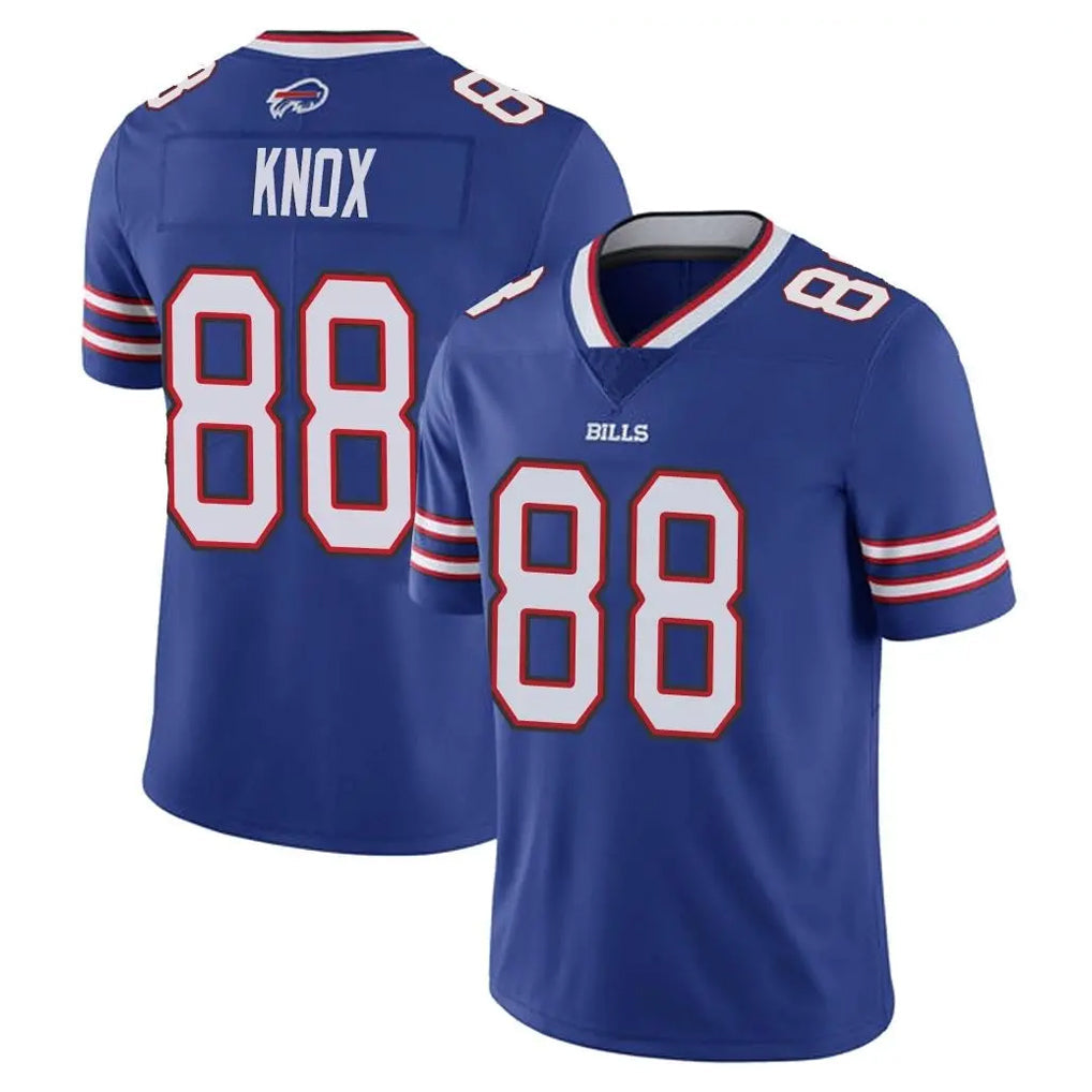 Fenge B.Bills #88 Dawson Knox Player Royal Vapor Untouchable Limited Stitched Jerseys