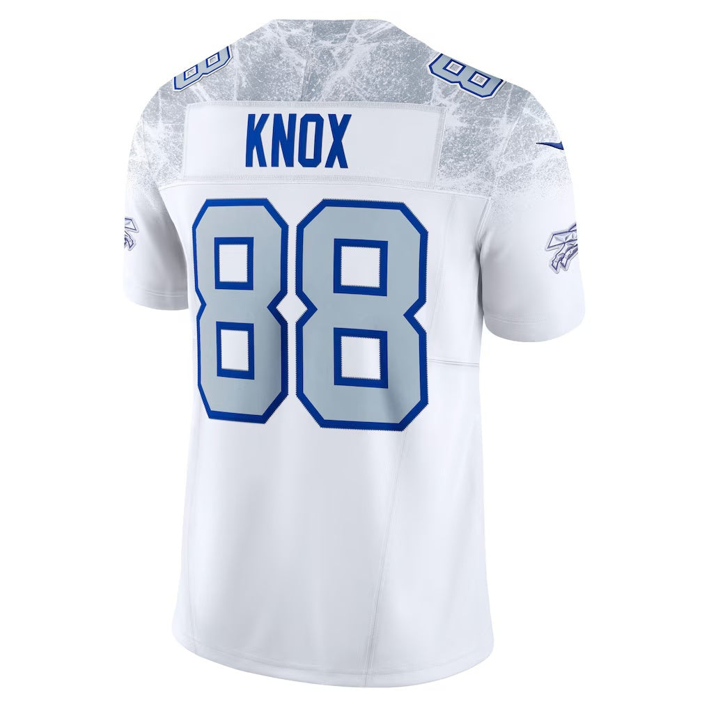 Fenge B.Bills #88 Dawson Knox White 2025 Rivalries Collection Limited Stitched Jerseys