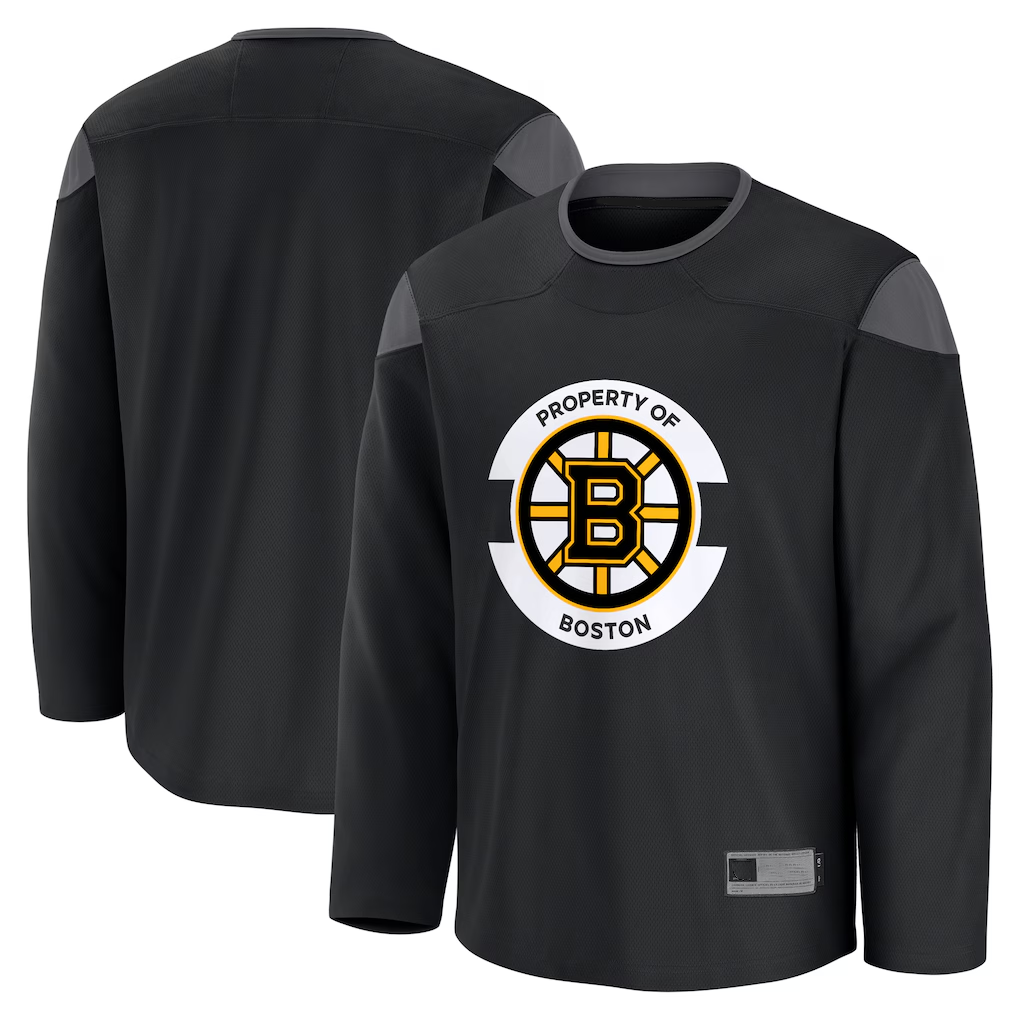 Fenge B.Bruins Black Practice Stitched Jerseys