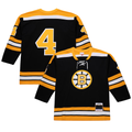 Fenge B.Bruins #4 Bobby Orr Mitchell & Ness Black Big & Tall 197172 Blue Line 2.0 Stitched Jerseys