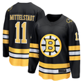Fenge B.Bruins #11 Casey Mittelstadt Black Home Breakaway Player Stitched Jerseys