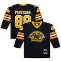 Fenge B.Bruins #88 David Pastrnak Black 2014-15 Power Play Stitched Jerseys
