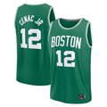 Fenge B.Celtics #12 Chris Cenac Jr. Green 2026 Draft First Round Pick Fast Break Jerseys - Icon Edition