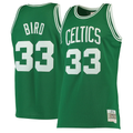 Fenge B.Celtics #33 Larry Bird Mitchell & Ness Kelly Green Hardwood Classics Swingman Jerseys