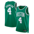 Fenge B.Celtics #4 Mitchell Robinson Kelly Green Swingman Jerseys - Icon Edition