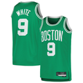Fenge B.Celtics #9 Derrick White Kelly Green Swingman Jerseys - Icon Edition