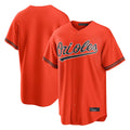 Fenge B.Orioles Orange Home Game Blank Player Stitched Jerseys