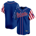 Fenge B.Orioles Royal Independence Day Vapor Premier Limited Home Game Blank Player Stitched Jerseys