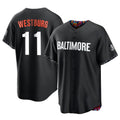 Fenge B.Orioles #11 Jordan Westburg Player Black City Connect Home Game Stitched Jerseys