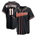 Fenge B.Orioles #11 Jordan Westburg Player Black Snake Skin City Home Game Stitched Jerseys
