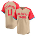 Fenge B.Orioles #11 Jordan Westburg Player Cream American League All-Star Limited Home Game Stitched Jerseys