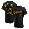 Fenge B.Orioles #12 Dylan Beavers Player Black Snake Skin City Limited Elite Home Stitched Jerseys