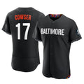 Fenge B.Orioles #17 Colton Cowser Player Black City Connect Limited Elite Home Game Stitched Jerseys