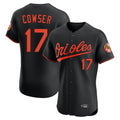 Fenge B.Orioles #17 Colton Cowser Player Black Limited Elite Home Game Stitched Jerseys