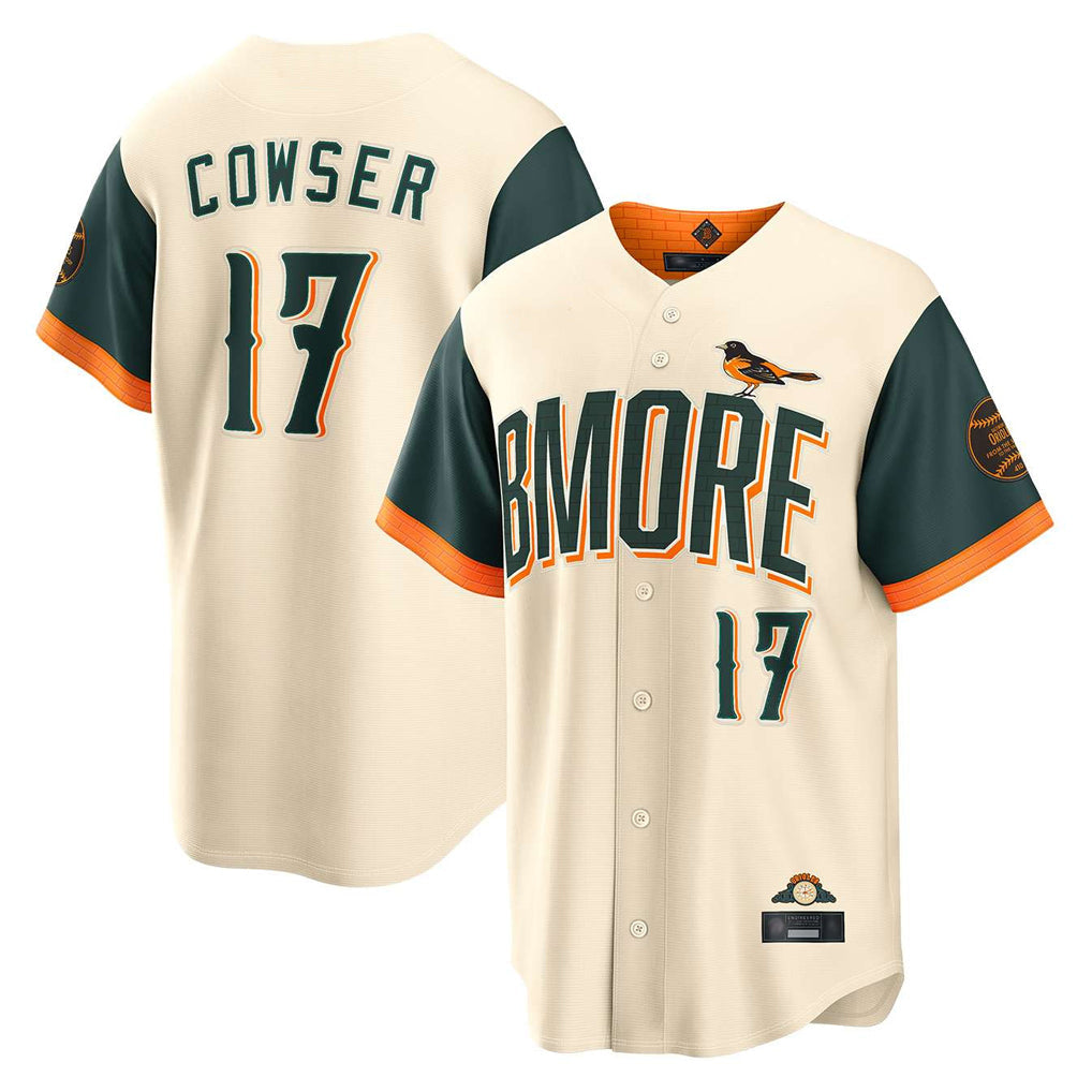 Fenge B.Orioles #17 Colton Cowser Player Cream 2026 City Connect Home Game Stitched Jerseys