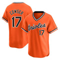 Fenge B.Orioles #17 Colton Cowser Player Orange T-shirt Limited Home Game Stitched Jerseys