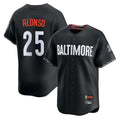 Fenge B.Orioles #25 Pete Alonso Player Black City Connect Limited Home Game Stitched Jerseys