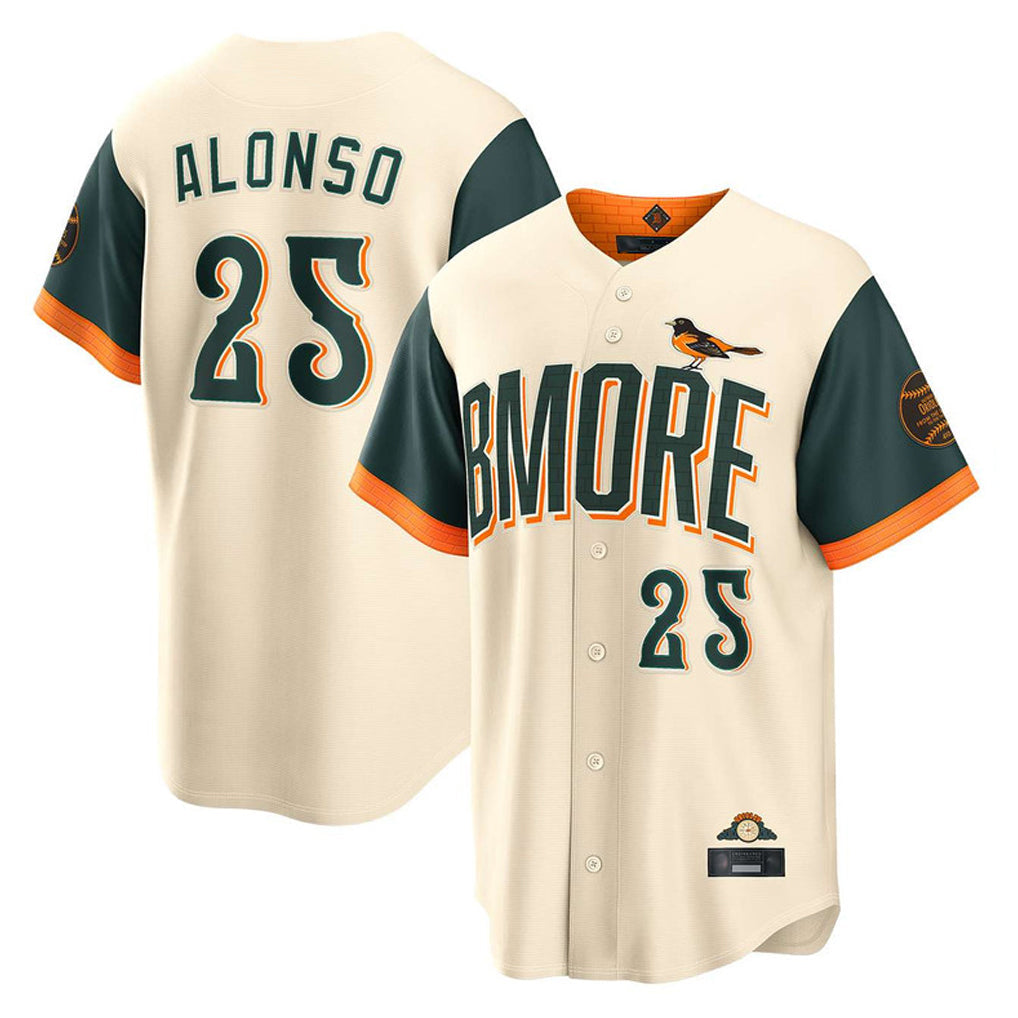 Fenge B.Orioles #25 Pete Alonso Player Cream 2026 City Connect Home Game Stitched Jerseys