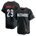 Fenge B.Orioles #29 Samuel Basallo Player Black City Connect Limited Home Game Stitched Jerseys