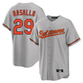 Fenge B.Orioles #29 Samuel Basallo Player Gray Home Game Stitched Jerseys