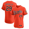 Fenge B.Orioles #29 Samuel Basallo Player Orange Limited Elite Home Game Stitched Jerseys