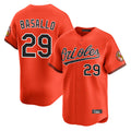 Fenge B.Orioles #29 Samuel Basallo Player Orange Limited Home Game Stitched Jerseys
