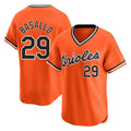 Fenge B.Orioles #29 Samuel Basallo Player Orange T-shirt Limited Home Game Stitched Jerseys