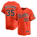Fenge B.Orioles #35 Adley Rutschman Player Orange Limited Home Game Stitched Jerseys
