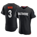 Fenge B.Orioles #3 Taylor Ward Player Black City Connect Limited Elite Home Game Stitched Jerseys