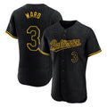 Fenge B.Orioles #3 Taylor Ward Player Black Snake Skin City Limited Elite Home Stitched Jerseys