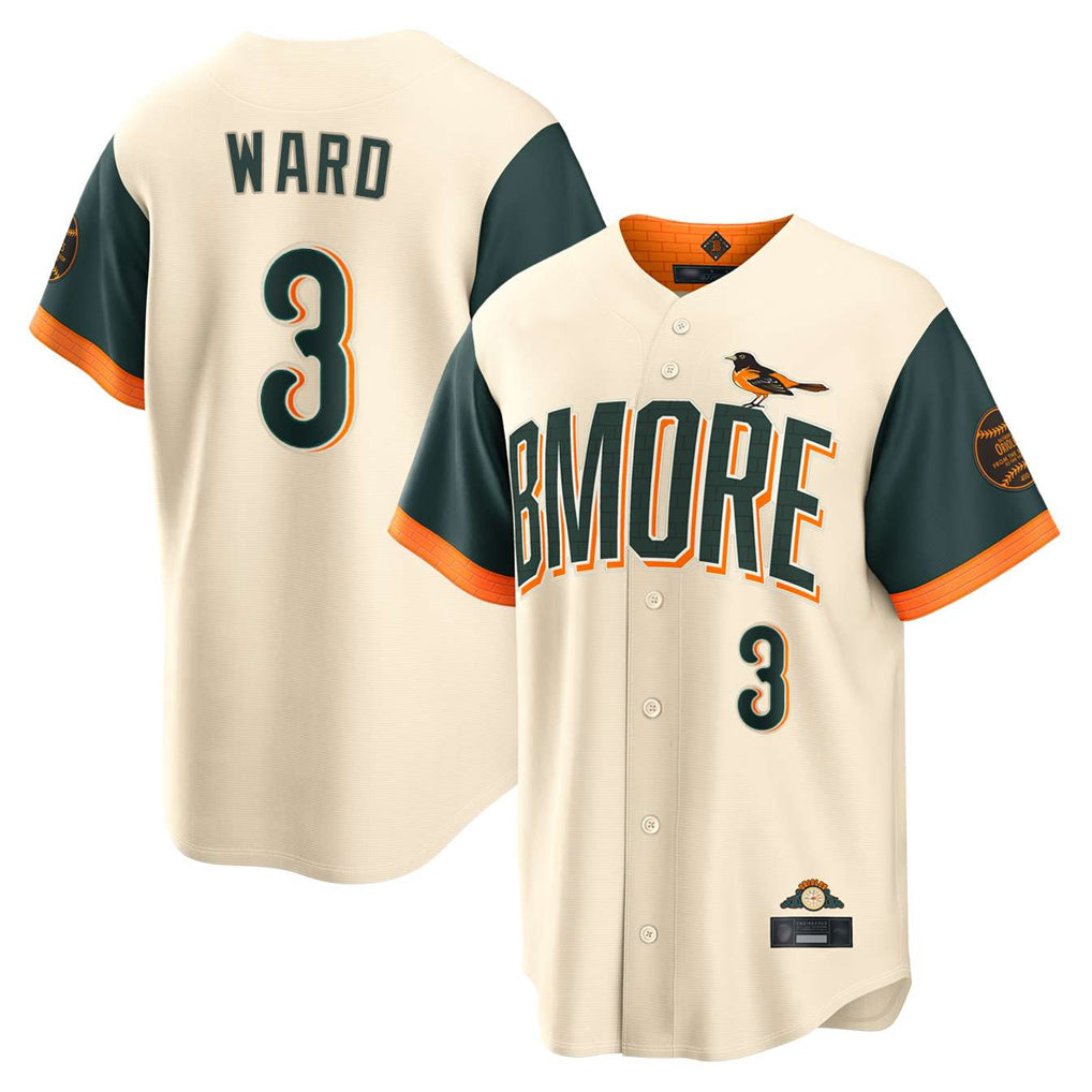Fenge B.Orioles #3 Taylor Ward Player Cream 2026 City Connect Home Game Stitched Jerseys