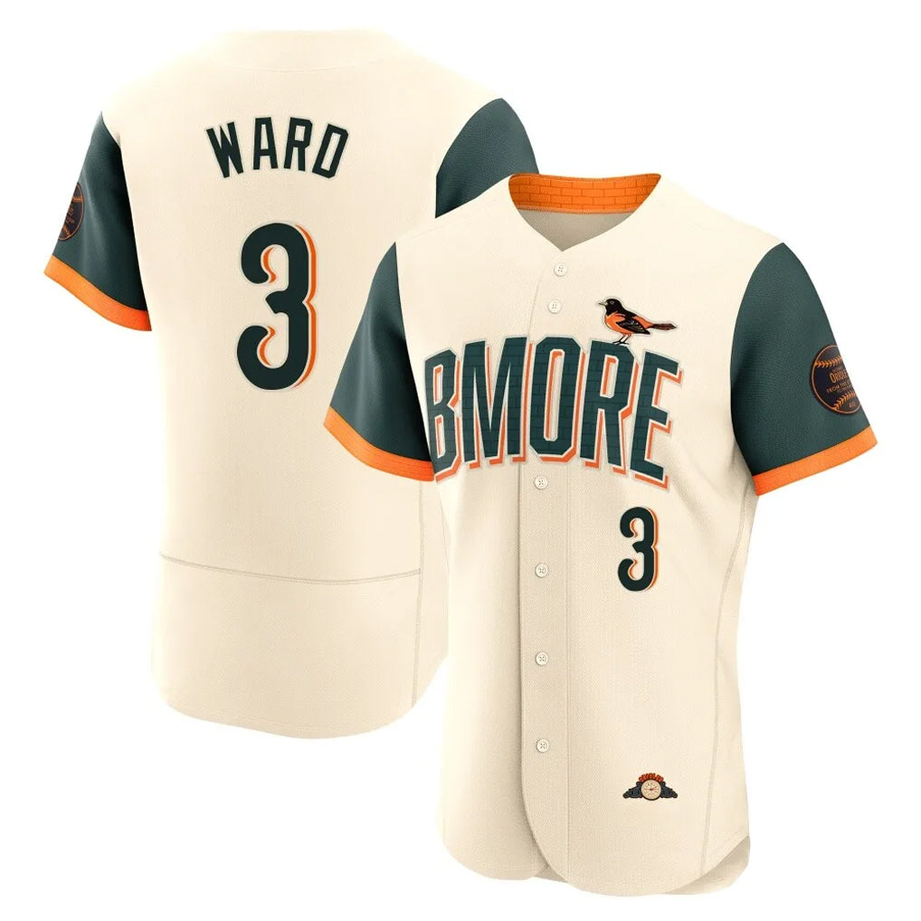 Fenge B.Orioles #3 Taylor Ward Player Cream 2026 City Connect Limited Elite Home Game Stitched Jerseys