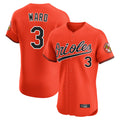 Fenge B.Orioles #3 Taylor Ward Player Orange Limited Elite Home Game Stitched Jerseys
