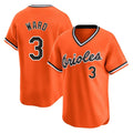 Fenge B.Orioles #3 Taylor Ward Player Orange T-shirt Limited Home Game Stitched Jerseys