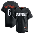 Fenge B.Orioles #6 Ryan Mountcastle Player Black City Connect Limited Home Game Stitched Jerseys
