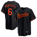 Fenge B.Orioles #6 Ryan Mountcastle Player Black Home Game Stitched Jerseys