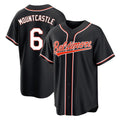 Fenge B.Orioles #6 Ryan Mountcastle Player Black Out Home Game Stitched Jerseys
