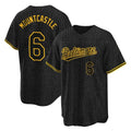 Fenge B.Orioles #6 Ryan Mountcastle Player Black Snake Skin City Home Game Stitched Jerseys