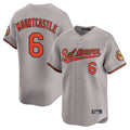 Fenge B.Orioles #6 Ryan Mountcastle Player Gray Limited Home Game Stitched Jerseys