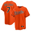 Fenge B.Orioles #7 Jackson Holliday Player Orange Home Game Stitched Jerseys