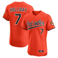 Fenge B.Orioles #7 Jackson Holliday Player Orange Limited Elite Home Game Stitched Jerseys