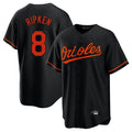 Fenge B.Orioles #8 Cal Ripken Player Black Home Game Stitched Jerseys