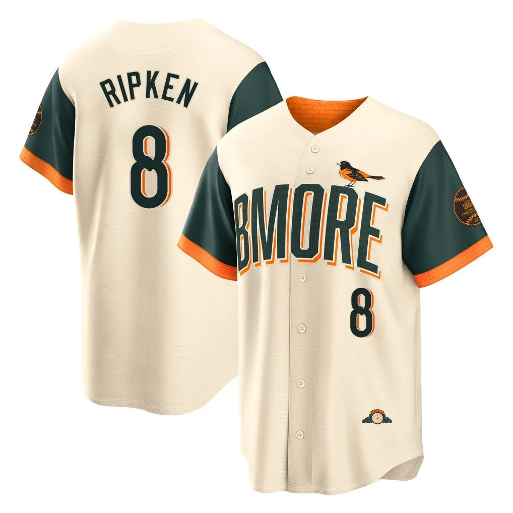 Fenge B.Orioles #8 Cal Ripken Player Cream 2026 City Connect Home Game Stitched Jerseys