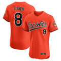 Fenge B.Orioles #8 Cal Ripken Player Orange Limited Elite Home Game Stitched Jerseys