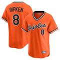 Fenge B.Orioles #8 Cal Ripken Player Orange T-shirt Limited Home Game Stitched Jerseys
