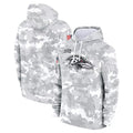 Fenge B.Ravens Player Military Hoodie Arctic Camo Salute To Service Stitched Jerseys