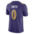 Fenge B.Ravens #0 Roquan Smith Purple Alternate 2 Vapor F.U.S.E. Limited Stitched Jerseys